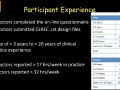 PBN Virtual Articulator Study - 1. Results Participants