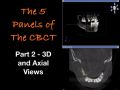 The 5 Panels Of The CBCT - Part 2