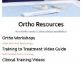 Introduction to Ortho Education on CDOCS Website