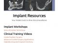 Introduction to Implant Education on CDOCS