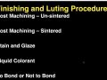 The Science of Zirconia Part 3 - Finishing and Luting Procedures
